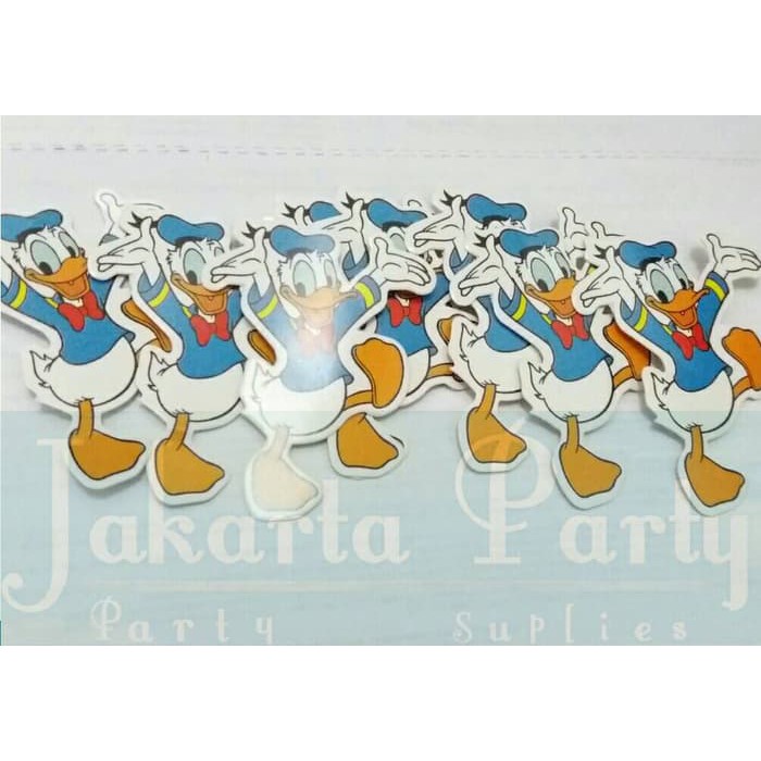 Topper Cake Donal Duck / Cake Topper Donal Bebek / Hiasan Kue Lucu