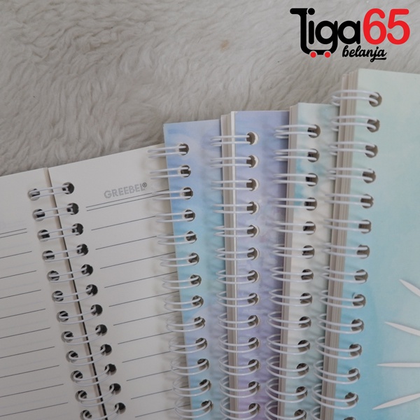 365 Notebook/Buku Diary/Buku &amp; Alat Tulis/GREEBEL RING BOOK 8064 A5C