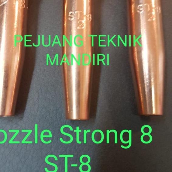 CUTTING TIP STRONG 8 NO 2 / NOZZLE TIP STRONG 8 ST8 NO 2 GAS LPG