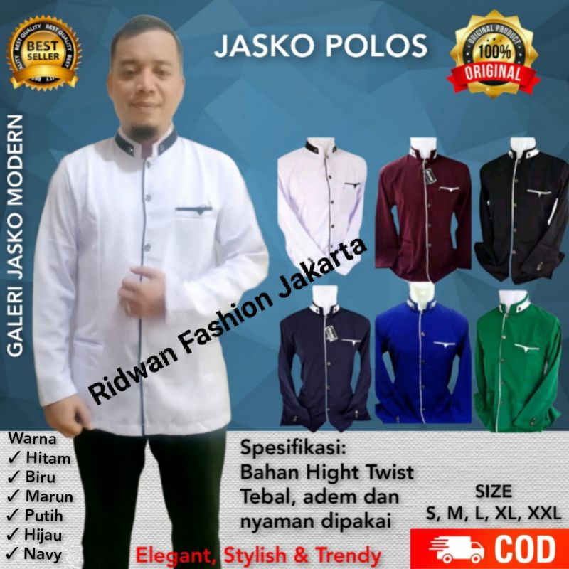 Jasko Polos | Jasko Biru | Jas Koko Pria  | Jasko Hitam | Koko Marun | Jasko Hijau | Jasko Putih