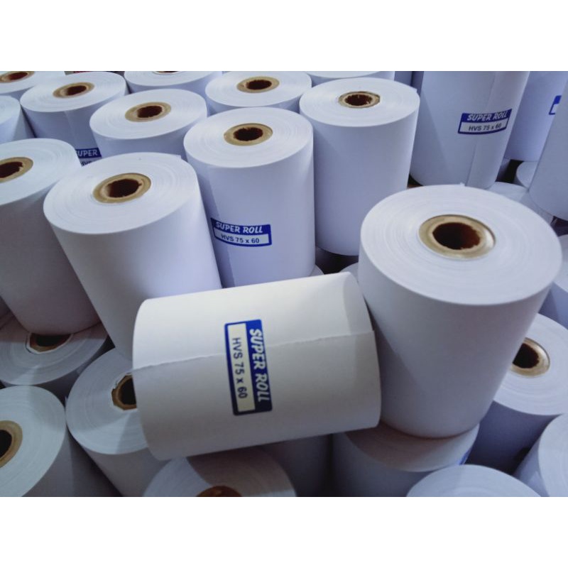 

KERTAS HVS SETRUK KASIR UKURAN 75x60mm