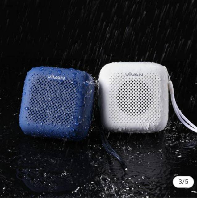 KHANZAACC Vivan VS1 Outdoor Bluetooth Speaker 5.0 Waterproof