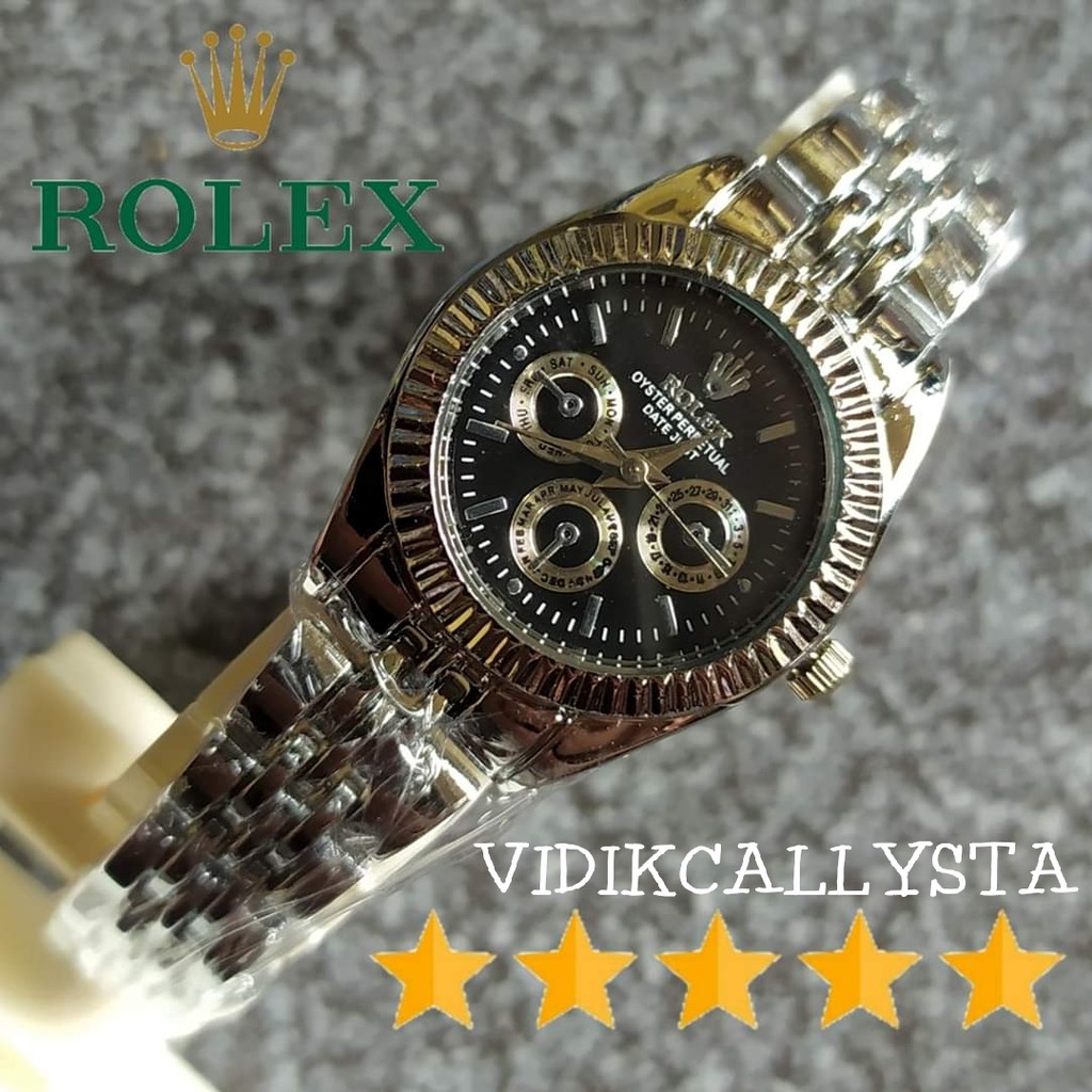 BEST SELLER Jam Tangan Wanita Rolex Jam Tangan Rolex stainless steel