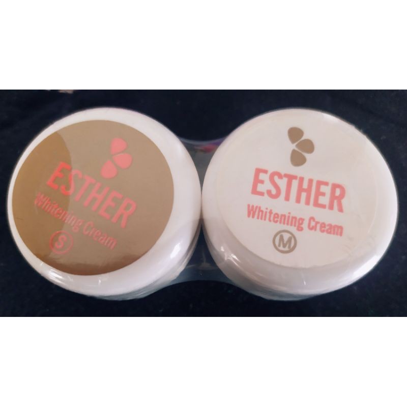 CREAM ESTHER NEW HOLOGRAM/ESTHER WHITENING CREAM (Cream S-M)