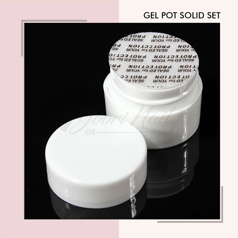 12 colors painting gel pot glitter solid color gliter paint nail art uv gel 12 warna 12pcs