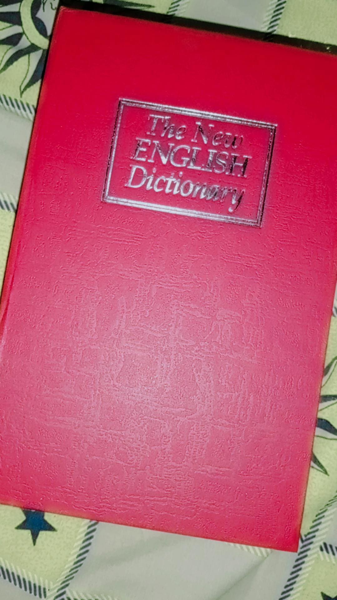 Berangkas Unik Bentuk Buku Kamus Tempat Penyimpanan Hp Uang Duit Emas Brangkas Brankas Berankas Box