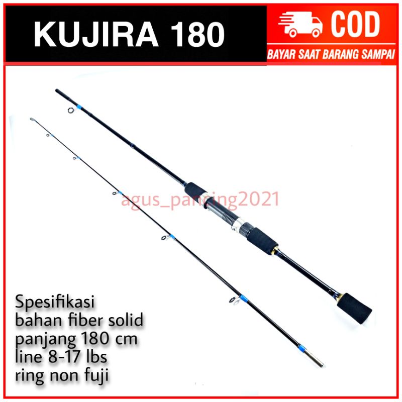 Joran spinning Ajiro Kujira 180cm