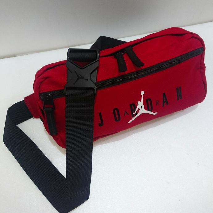 Barang Berkualitas waistbag pria..> ORIGINAL NIKE AIR JORDAN cross bodybag waistbag tas slempang ON