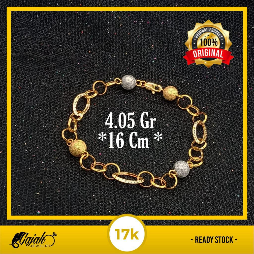 Gelang Emas 17K - 4.05 Gr Kadar 750 - 4997