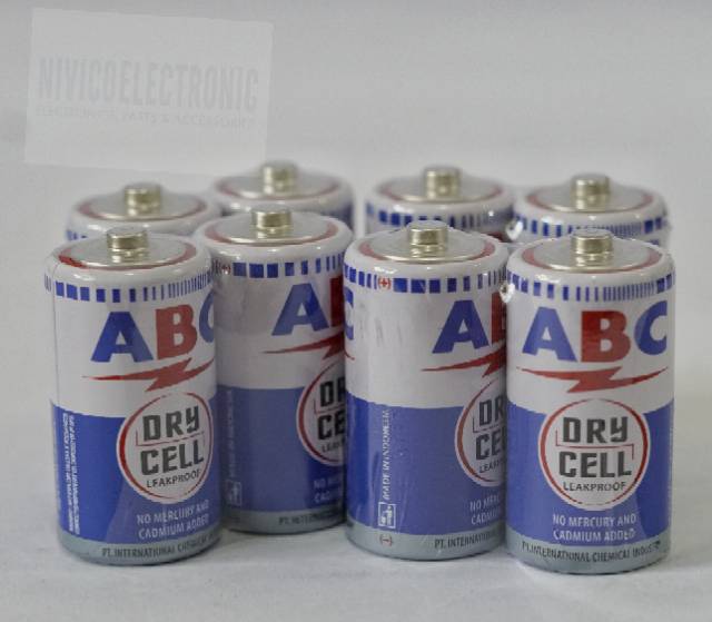 Baterai ABC tanggung tipe C 1.5v