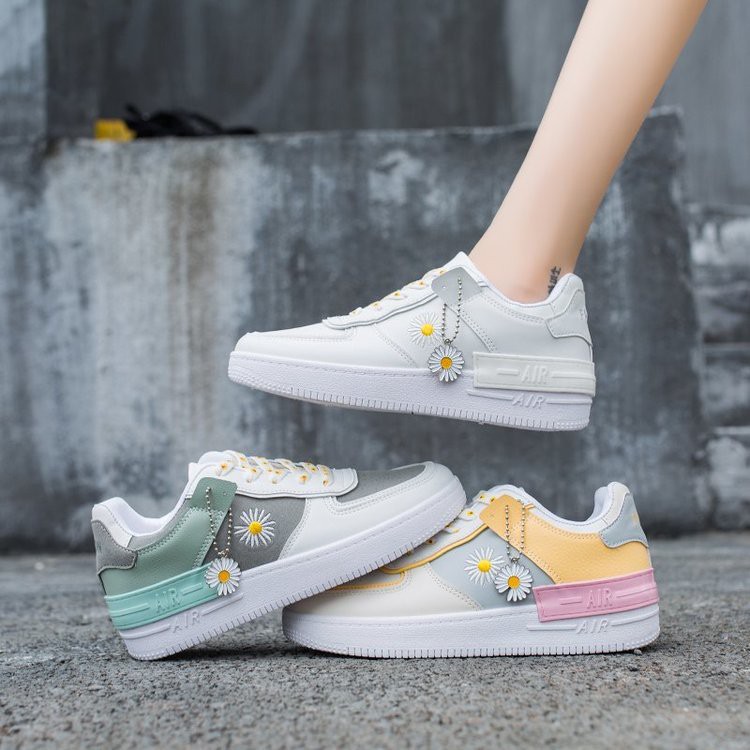 SW12 Sepatu Sneakers Tali Wanita Import Korea - Sepatu Import Sneakers Wanita