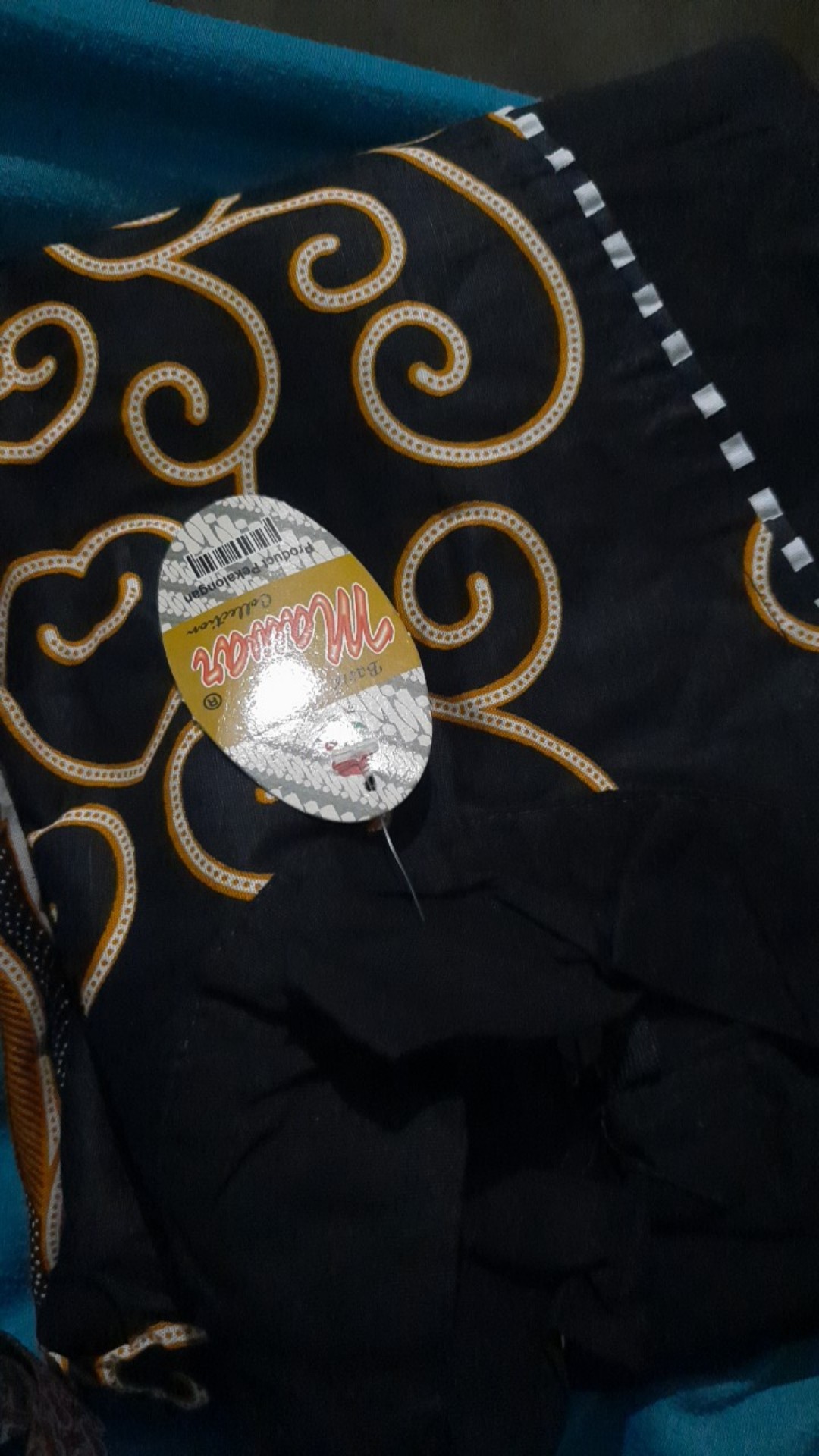 Xxl Ld 110 Kanaya 2 Tunik Batik Cewek Tunic Batik Kerja Seragam Batik Hitam Wanita Solo Katun Cantik