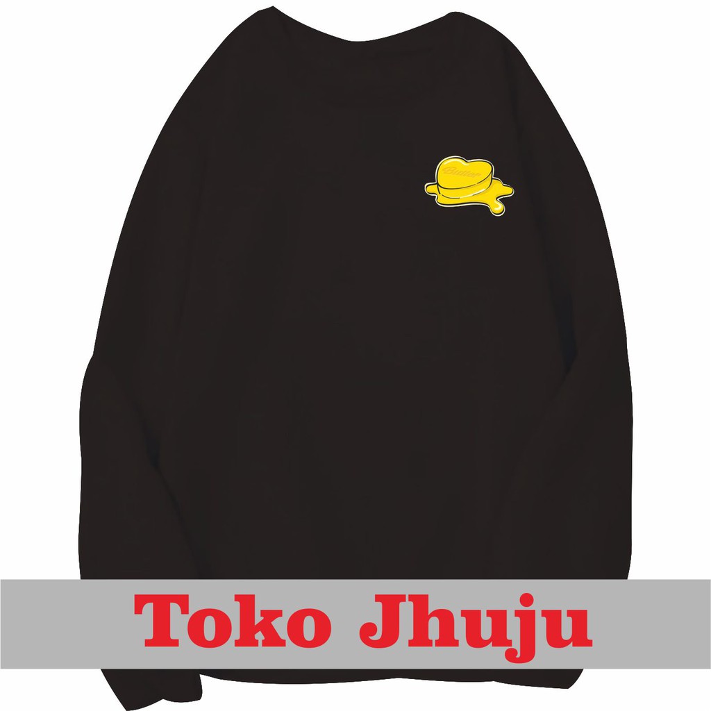 ( Versi ) Sweater BTS J Hope Butter Logo printing