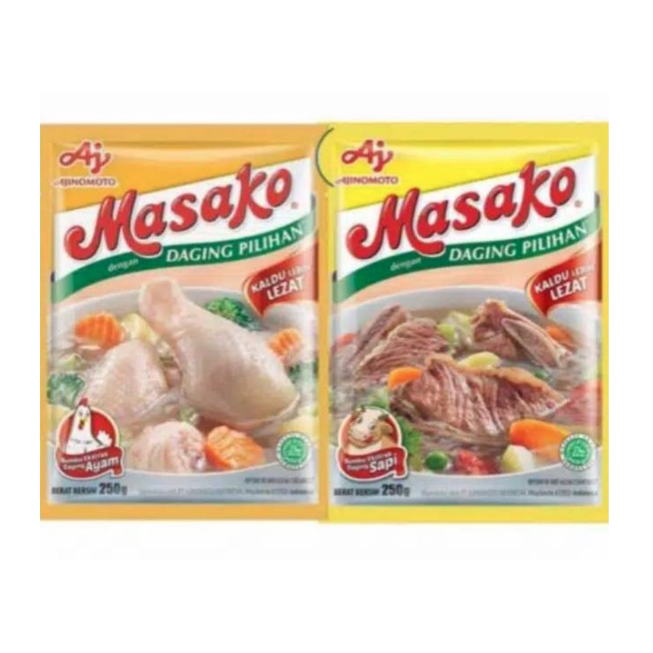 

Masako Bumbu Masak Rasa Sapi / Ayam 250 gram