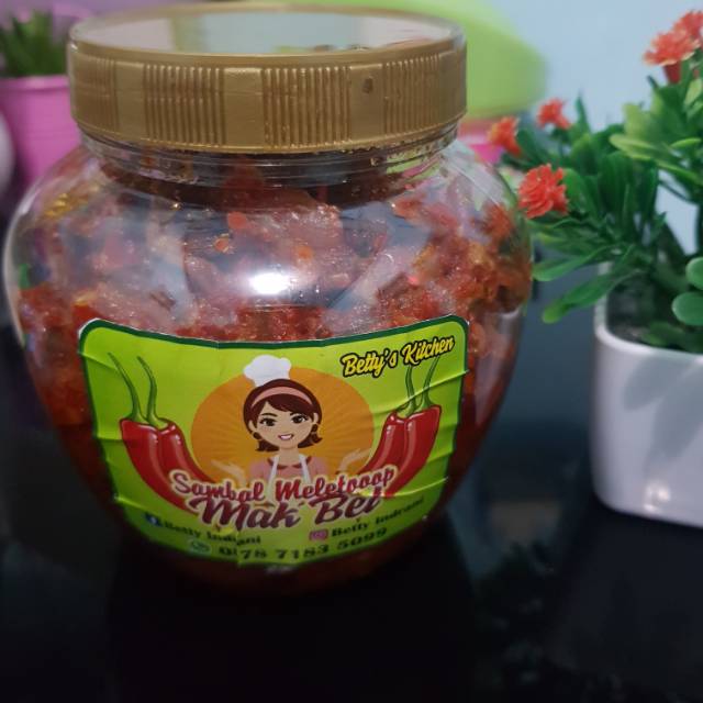 

Sambal teri / sambal teri meletooop / sambal Mak Bet /400 gram