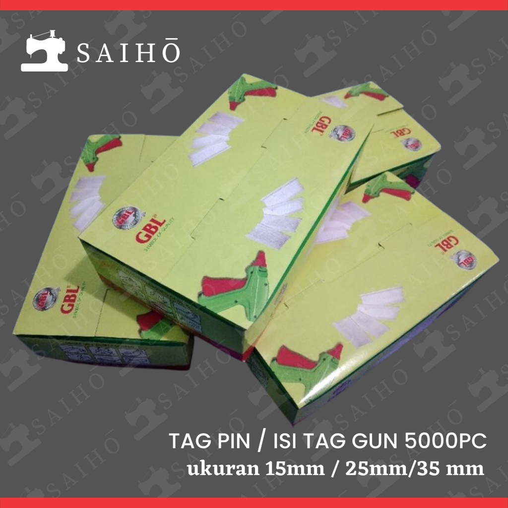 TAG PIN / ARROW PIN - ISI Tag Gun 5000pc