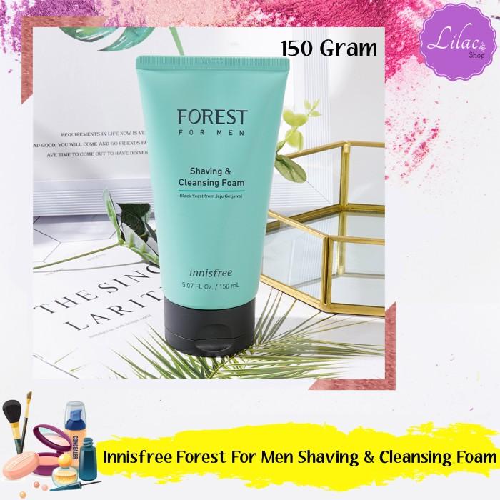 innisfree forest for men shaving & cleansing foam