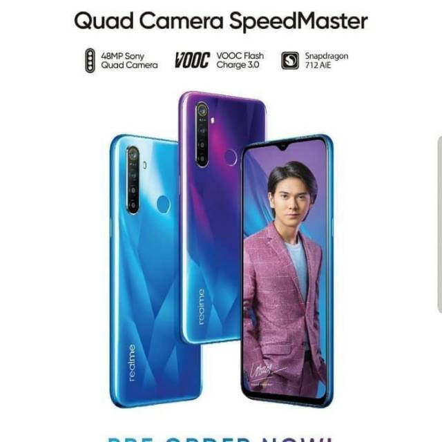 REALME 5 PRO RAM 4GB.ROM 128GB GARANSI RESMI