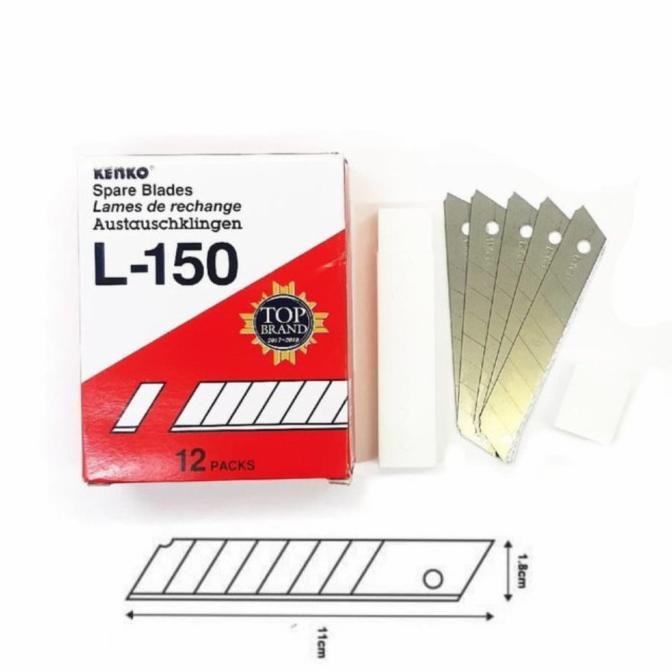 

Produk Terbaik] Cutter Besar Kenko L 150 / Refill Kater Kenko L 150