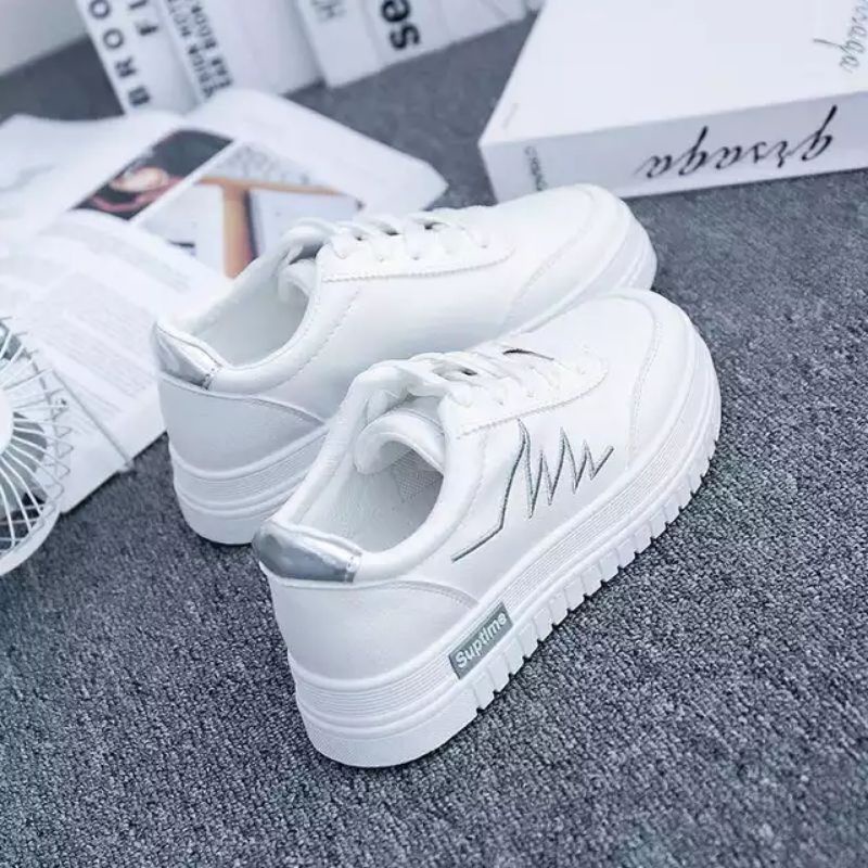 Smp Sma Seopatu Perempuan Swpatu Cewek Shoes Scholl Anti Slip Seneakers Sppatu Sport Srpatu Kets Sni