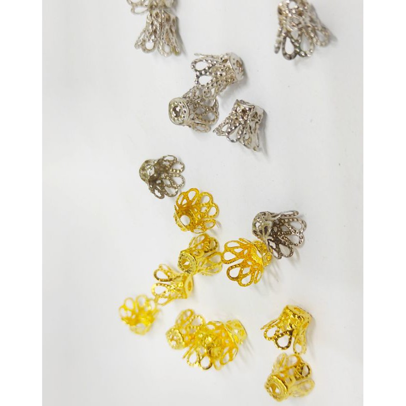 Pembatas mutiara cangkang bakul 6mm dan 8mm