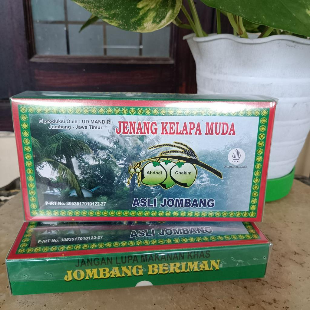 

Bestseller Dodol Jenang Kelapa Muda Oleh-Oleh khas Jombang isi 12 biji