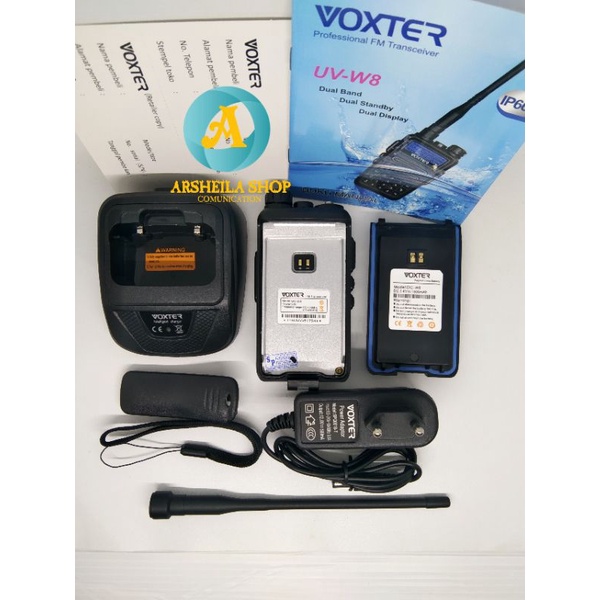 Ht voxter uv w8 original murah garansi 1 tahun