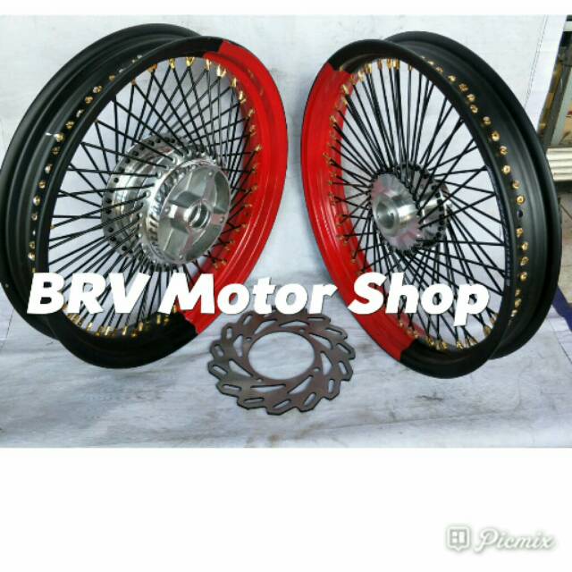Velg Jari Jari Seribu Ninja R Ninja RR - Velg Ninja R RR Bonus Piringan Velg Ring 17 Siap Pansag