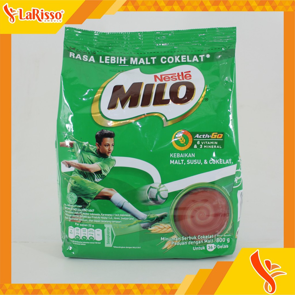 

NESTLE MILO ACTIV GO 700GRAM POUCH SUSU BUBUK