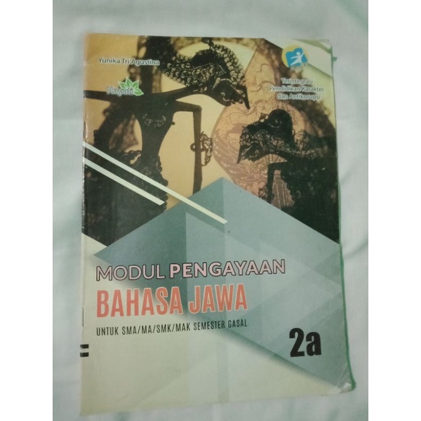 

Preloved Modul Pengayaan Bahasa Jawa 2A kelas 11