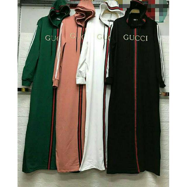 longhoodie gucci chanel adidas gamis wanita