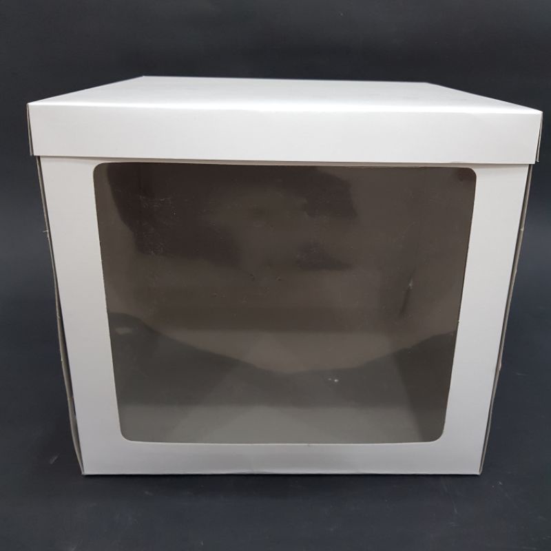 

BOX TART PUTIH WINDOW TINGGI 28X28X25 LC 1PCS