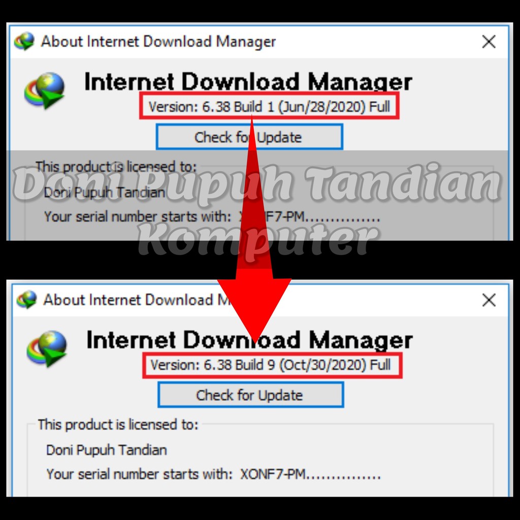 IDM Internet Download Manager Bisa Update Online Cukup Sekali Bayar Bergaransi (Baca Deskripsi)