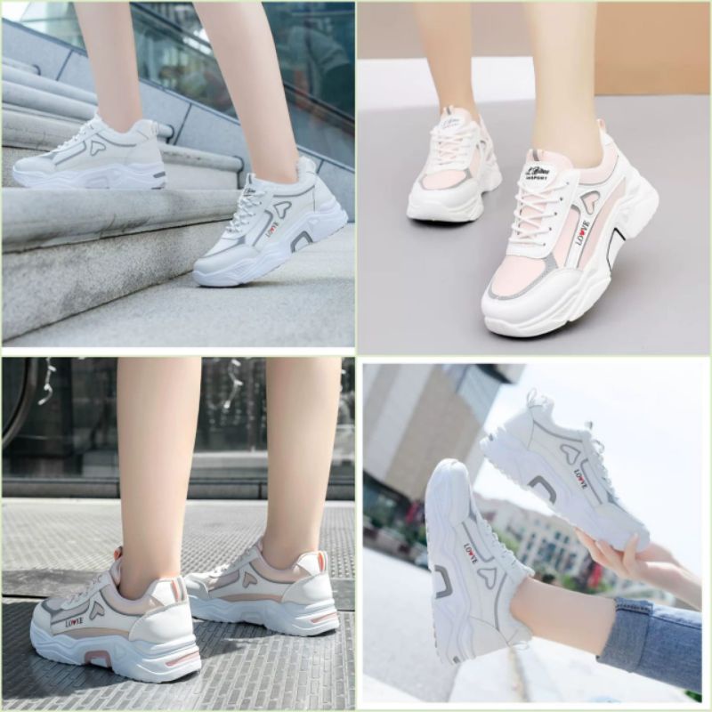 Sepatu Sneakers Wanita New - Sepatu Wanita Fashion Booming