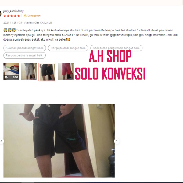 Celana pendek kolor olahraga Harian Sport Celana Futsal/celana basket/Celana bola/celana Big size-4