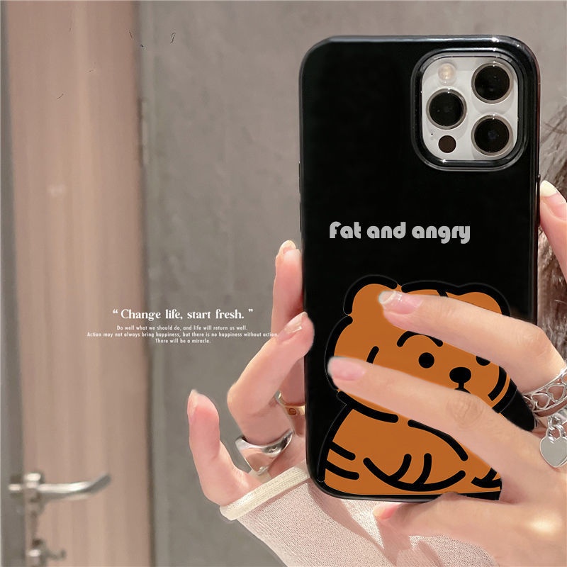 Case Pelindung Motif Kartun Harimau Untuk Iphone 14 11 12 13 PRO MAX