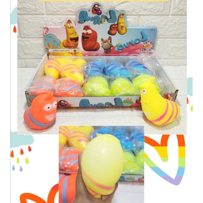 Mainan Squeeze Karakter Pj Masks,Flamingo,Corn,Larva,DoraemonDinosaur