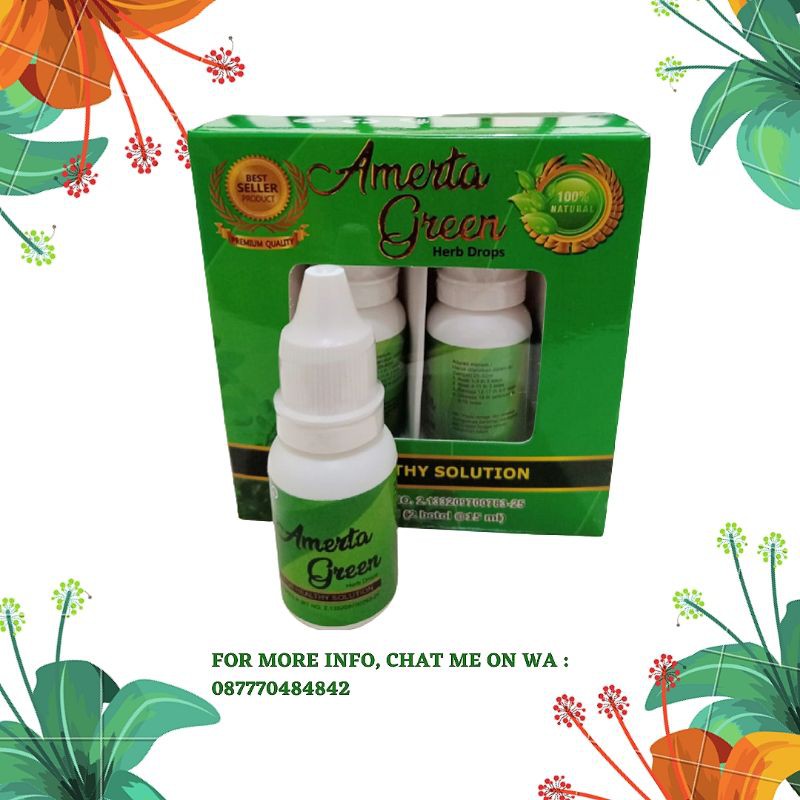 AMERTA GREEN/Herbal Drops