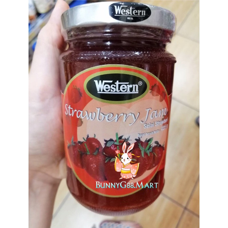 

[PROMO TERBATAS] WESTERN SELAI STROBERI STRAWBERRY/NENAS JAM/MIXED FRUIT