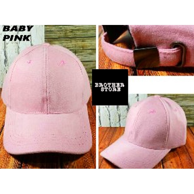 Topi Baseball Polos Clip Besi