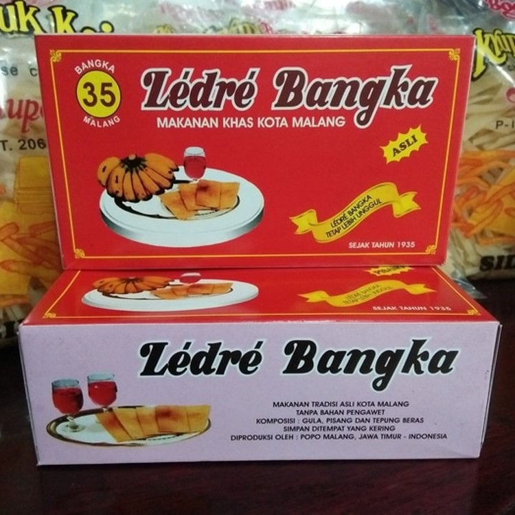 Ledre Pisang Bangka khas Malang