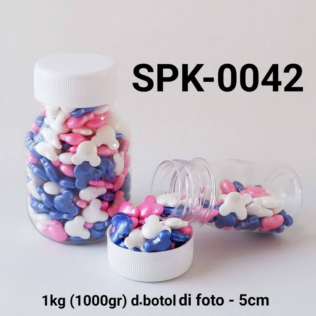 

SPK-0042 Sprinkles sprinkle sprinkel 1kg 1 kilo mickey minnie mouse yamama baking grosir murah sprinkles cake dekorasi mutiara trimit decoration story sprinklestory sprinklesstory sprinkle story yamama baking