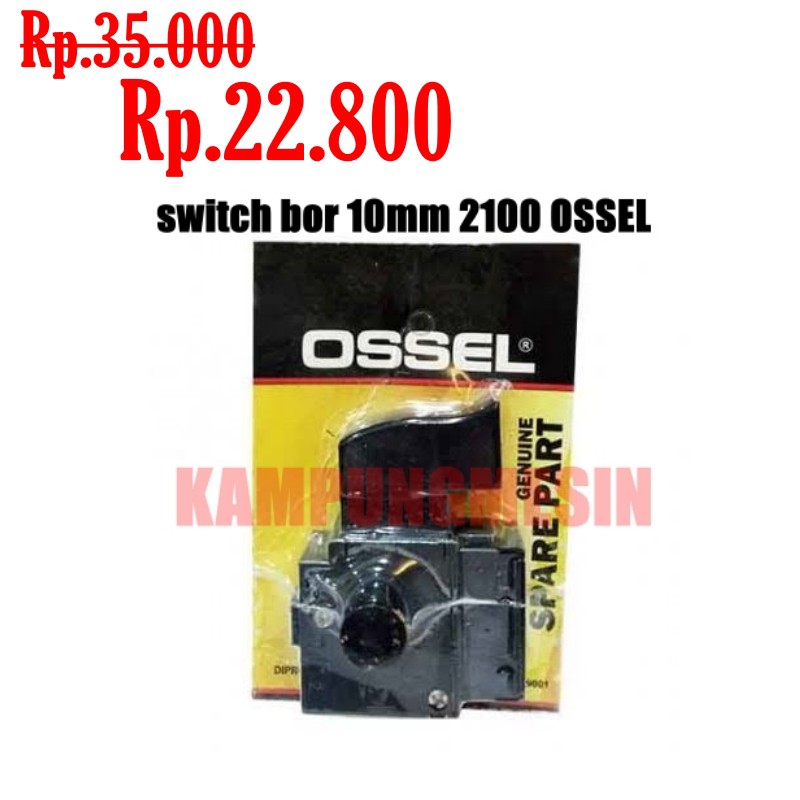 DISKON Switch bor 10mm 2100B OSSEL skakel bor 10mm 2100B OSSEL