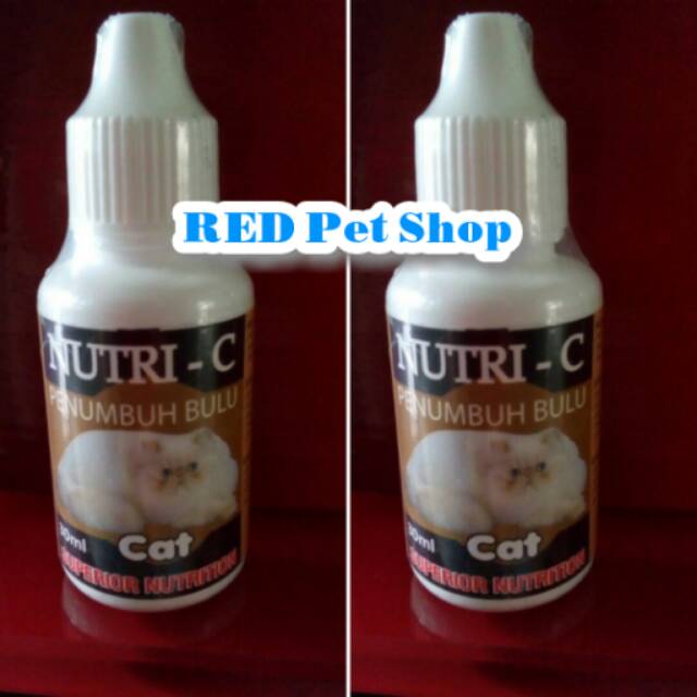 Nutri C 30 Ml Vitamin Penumbuh Bulu Kucing Shopee Indonesia