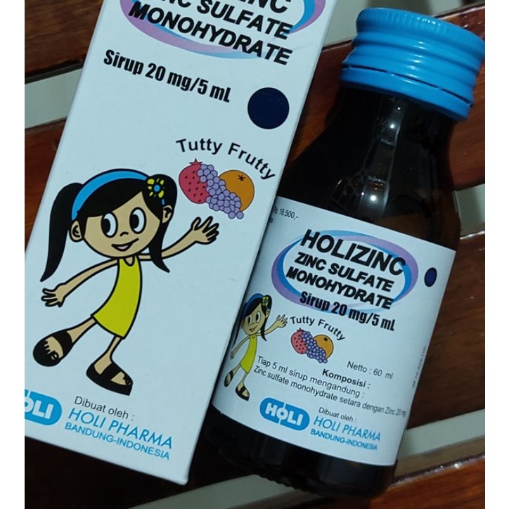 Holizinc Sirup 60 ML / Obat Diare / Anak-anak / Umur 2 Bulan Sampai 5 Tahun