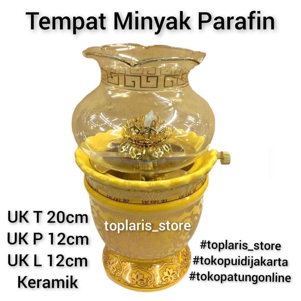 Tempat Minyak Parafin Teratai