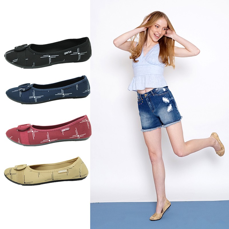 

Porto - Sepatu Wanita Flats Terbaru Porto BA209L (Flash Sale!)