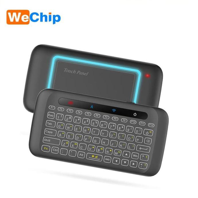 WeChip Mini Wireless Keyboard Air Mouse with Touch Pad - H20
