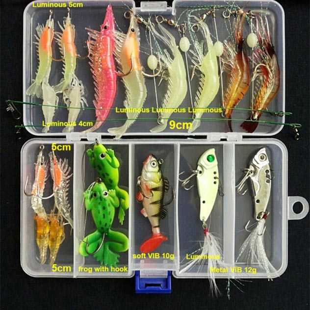 Umpan Pancing Ikan Set Fishing Bait Kit BMKT-02