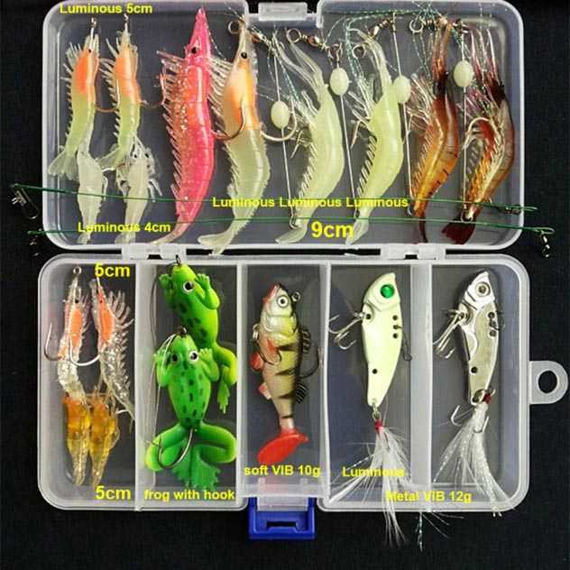 Umpan Pancing Ikan Set Fishing Bait Kit BMKT-02